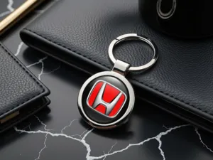 Honda Portachiavi Sicurezza Forza Metallo Durevole